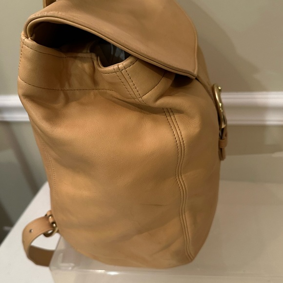 COACH vintage backpack very gently worn with code on the inside flap. - Picture 2 of 7
